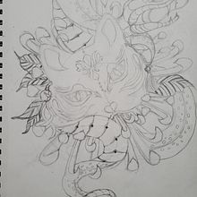 Mi proyecto del curso: Cómo diseñar un tatuaje. Traditional illustration, and Tattoo Design project by eygartstudio - 05.12.2022