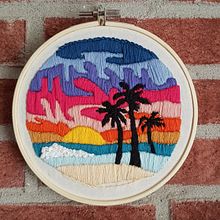 My project for course: Abstract Color and Design for Embroidery. Arts, Crafts, Embroider, and Fiber Arts project by daisychains - 05.21.2022