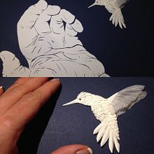 Paper cutting. Un proyecto de Artesanía y Papercraft de Larissa - 22.05.2022