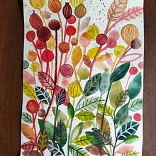 Meu projeto do curso: Aquarela floral: conecte-se com a natureza. Traditional illustration, Painting, Watercolor Painting, and Botanical Illustration project by danielledhoye - 05.22.2022