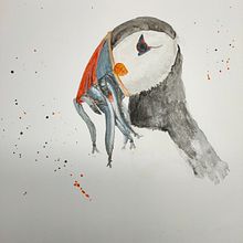 Mijn project van de cursus: Experimentele aquareltechnieken voor beginners. Traditional illustration, Fine Arts, Watercolor Painting, and Naturalistic Illustration project by Timmermans Jolanda - 05.22.2022