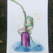 Mon projet du cours : Portraits expressifs d'animaux à l'aquarelle. Un progetto di Illustrazione tradizionale, Pittura ad acquerello, Disegno realistico e Illustrazione naturalistica di elimauso - 22.05.2022