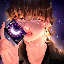 Mi proyecto del curso: Iluminación y color para retratos digitales en Photoshop . Een project van Traditionele illustratie, Digitale illustratie y  Digitaal schilderij van Nissi Draw - 22.05.2022