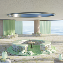 Mi proyecto del curso: ArchViz de interiores: crea diseños 3D surrealistas con Blender . % Jose Mantilla tarafından hazırlanan Mimarlık, İç Mimarlık, Dijital Mimarlık, Ve ArchVIZ projesi - 01.12.2023