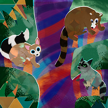 Mi proyecto del curso: Animales ilustrados llenos de vida y color con Photoshop. Traditional illustration, and Digital Illustration project by Alexa Brito - 05.22.2022