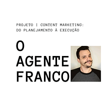 Meu projeto do curso: O Agente Franco Ein Projekt aus dem Bereich Marketing, Social Media, Stor, telling, Digitales Marketing, Instagram, Content-Marketing, Marketing für Facebook, Kommunikation und Marketing für Instagram von Wellington Franco de Abreu Lima - 20.05.2022
