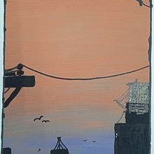 paisaatge urbanistic. Painting project by Pau Franco Sanz - 05.23.2022