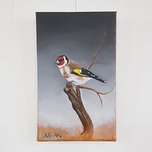 My project for course: Classical Oil Painting for Naturalist Bird Portraiture. Artes plásticas, Pintura, Pintura a óleo e Ilustração naturalista projeto de Ali Ak - 16.05.2022