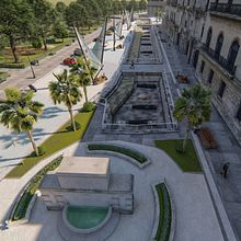 Muralla de Mar. Museo de Sitio Ein Projekt aus dem Bereich L, schaftsbau, Innenarchitektur, Urban Art und 3-D-Modellierung von Maikel Sanchez Cal - 12.08.2020