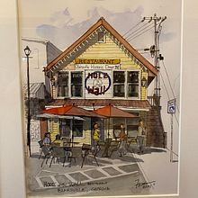 Pen and Marker Project. Traditional illustration, and Architecture project by Lou Davis - 05.24.2022