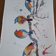My project for course: Expressive Animal Portraits in Watercolor. Traditional illustration, Watercolor Painting, Realistic Drawing, and Naturalistic Illustration project by Toni Stolcs - 05.24.2022
