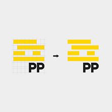 PP Logo. Un progetto di Design di Nico Ordozgoiti - 24.05.2022