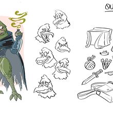 Mon projet du cours : Dessin de personnages avec du caractère - Trickler la corbeau.. Un progetto di Character design, Bozzetti, Disegno, Stor, telling, Stor, board, Disegno artistico e Narrativa di Arnaud Würm-Muñoz - 24.05.2022
