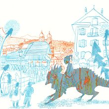 Mein Kursprojekt: Kreative Illustrationstechniken mit Gouache. Projekt z dziedziny Trad, c, jna ilustracja, Projektowanie postaci,  Sztuki piękne,  Malarstwo, Ilustracje dla dzieci, Malowanie gwaszami i Książka obrazkowa użytkownika Franz Habermacher - 24.05.2022