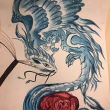 Sant Jordi draw it in your style. Ilustração tradicional projeto de Martina Martinez - 24.05.2022