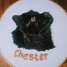 Mi proyecto del curso: Needle painting para principiantes. Embroider, Naturalistic Illustration, and Textile Design project by Paola Beltrán - 05.24.2022