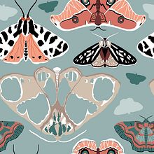 Meu projeto do curso: Design de estampa para superfície têxtil com Photoshop. Traditional illustration, Costume Design, Pattern Design, Fashion Design, and Digital Illustration project by Maria Clara - 02.12.2022