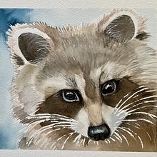 My project for course: Expressive Animal Portraits in Watercolor. Projekt z dziedziny Trad, c, jna ilustracja, Malowanie akwarelą, R, sunek realist, czn, Ilustracja naturalist i czna użytkownika Kimberley Hayman - 20.05.2022