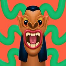 Carranca Nordestina Pop. Traditional illustration, Digital Illustration, and Digital Drawing project by Diogo Duarte - 05.30.2023