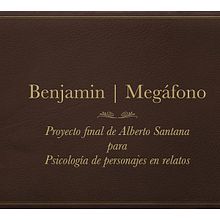 Mi proyecto del curso: Psicología de personajes en relatos. Een project van Schrijven, Verhaallijn, Fictie schrijven y Creatief schrijven van Alberto Santana - 24.05.2022