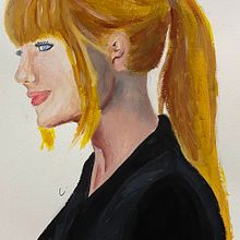 TEG: trabajo realista con témperas.. Een project van Schilderij van Carla Villamana - 25.05.2022