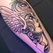 Mi proyecto del curso: Tatuaje para principiantes. Tattoo Design project by TERESA SANCHEZ - 05.26.2022