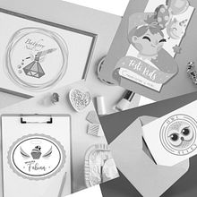 Identidad Corporativa. Design, and Graphic Design project by Jessye Anndrue - 05.26.2022