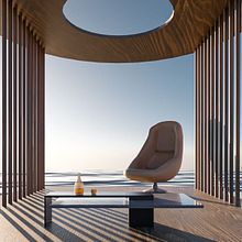 Porto Seguro. Un proyecto de 3D, Arquitectura interior, Interiorismo, Diseño de interiores y Fotografía en interiores de Elame Kimberly - 03.04.2022