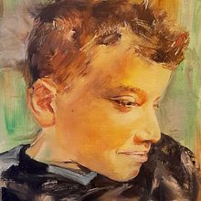 Il mio progetto del corso: Ritratti contemporanei a olio. Un proyecto de Pintura al óleo, Ilustración tradicional, Bellas Artes y Pintura de Manuela Prosperi - 26.05.2022