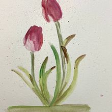 TEG: trabajo con acuarelas. Een project van Aquarelschilderen van Carla Villamana - 26.05.2022
