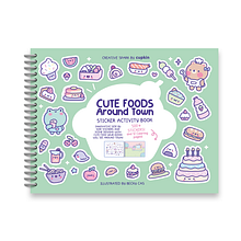 Cute Foods Around Town. Traditional illustration project by Becky Cas - 05.26.2022