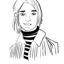 My project for course: Portrait Sketchbooking: Explore the Human Face. Sketching, Drawing, Portrait Drawing, Artistic Drawing, and Sketchbook project by ookfan - 05.26.2022