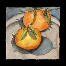 Projeto de papelaria Tangerinas. Un proyecto de Diseño gráfico y Diseño de papelería				 de Tati Karpas - 23.05.2022