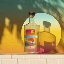 PANORAMA CLUB VODKA Ein Projekt aus dem Bereich Br, ing und Identität, Grafikdesign, Kunstleitung und Verpackung von HI ESTUDIO - 18.06.2021