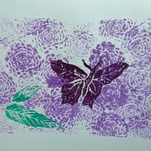 Mein Kursprojekt: Skizzenbuch mit handgemachten Stempeln. Traditional illustration, Pattern Design, Printing, Sketchbook, and Engraving project by nadinekarker - 05.26.2022