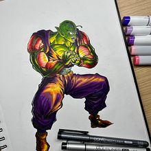 Mi proyecto del curso: Coloreado con marcadores para dibujo manga. Projekt z dziedziny Trad, c, jna ilustracja, Komiks, Teoria barw i Manga użytkownika escarti_1 - 26.05.2022