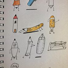 My project for course: The Art of Sketching: Transform Your Doodles into Art. Traditional illustration, Pencil Drawing, Drawing, and Sketchbook project by jgusma - 05.26.2022