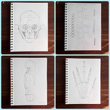 Mi proyecto del curso: Dibujo anatómico para principiantes. Fine Arts, Sketching, Pencil Drawing, Drawing, Realistic Drawing, and Figure Drawing project by Adriana Salgado - 05.26.2022