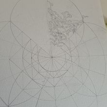 My project for course: Introduction to Islamic Art: Create Biomorphic Patterns. Painting, Pattern Design, Drawing, Watercolor Painting & Ink Illustration project by Amelia Amin - 05.27.2022