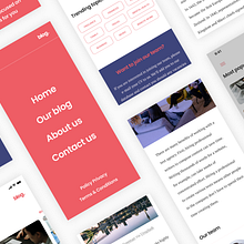 Blog. website. UX / UI, e Web Design projeto de Daniel Santinhos - 24.05.2022