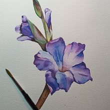 Trabajo a acuarela. Traditional illustration, Fine Arts, Watercolor Painting, and Realistic Drawing project by Ainhoa Venegas - 05.27.2022