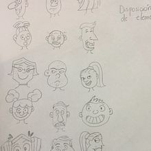 Mi proyecto del curso: Introducción a la creación de personajes estilo cartoon. Traditional illustration, Character Design, and Drawing project by nicolle_michell - 05.27.2022