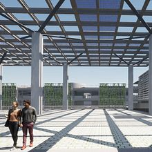 Mercado Municipal de Valera. Architecture, and Design project by Carmen Cecilia Espinoza Umbría - 05.05.2022