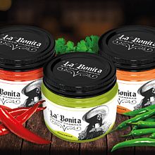 Alexander Value x Salsas La Bonita. Advertising, Design, and Traditional illustration project by alexandervalue - 05.28.2022