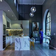 Mi proyecto del curso: Fotorrealismo de espacios interiores con Lumion desde cero. Architecture, 3D Modeling, Digital Architecture, 3D Design, and ArchVIZ project by Stanley Midy - 03.28.2022