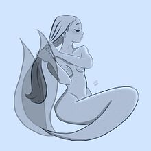 Mermay 2022. Traditional illustration project by Mirwil Mejias - 05.28.2022