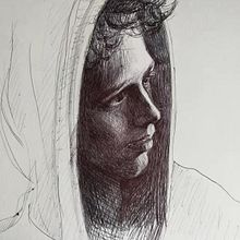 Drawing. Portrait Drawing project by Lu Yeduo - 05.28.2022