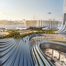 MEITUAN HQ, Shanghai, Zaha Hadid Architects . Design, and Architecture project by Chantal Matar - 05.28.2022