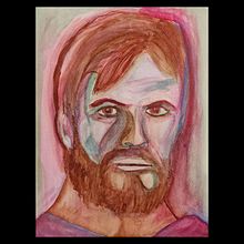 Mi proyecto del curso: Retrato artístico en acuarela. Fine Arts, Painting, Watercolor Painting, and Portrait Drawing project by Victor Torres - 05.21.2020