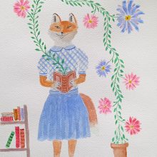 Mon projet du cours : Création d’aquarelles délicates pour l’illustration narrative . % Agathe Bonnechere tarafından hazırlanan Geleneksel illüstras, on, Sulubo, a Resim, Çocuk İllüstras, Ve onu projesi - 05.29.2022